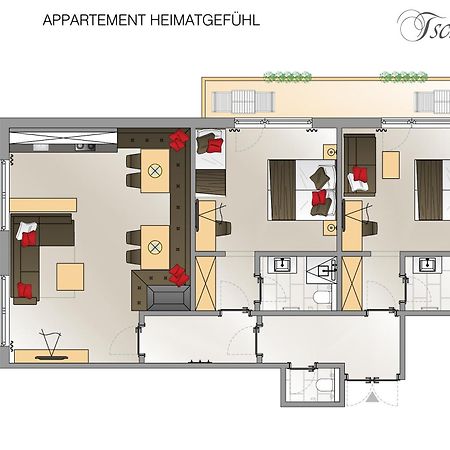 Chalet Tschallener รีด อิม โอเบอร์อินน์ทาล ภายนอก รูปภาพ